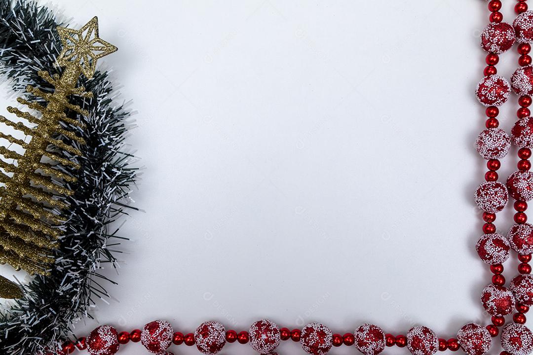 Fundo de Natal. Vista superior Imagem JPG