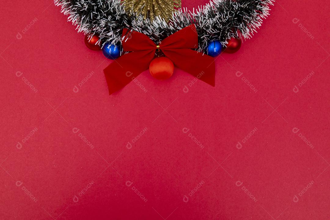 Fundo de Natal. Vista superior Imagem JPG