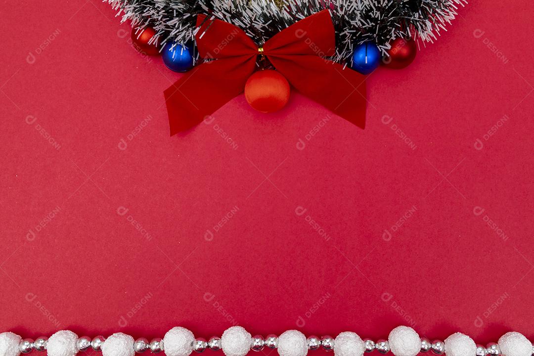 Fundo de Natal. Vista superior Imagem JPG