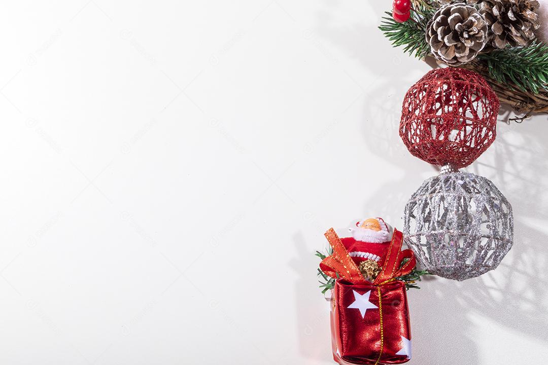 Fundo de Natal. Vista superior Imagem JPG