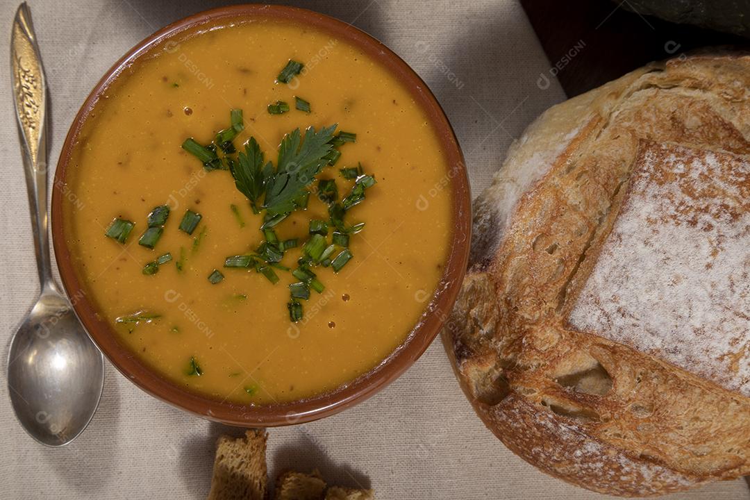 Caldo de Abóbora Imagem JPG