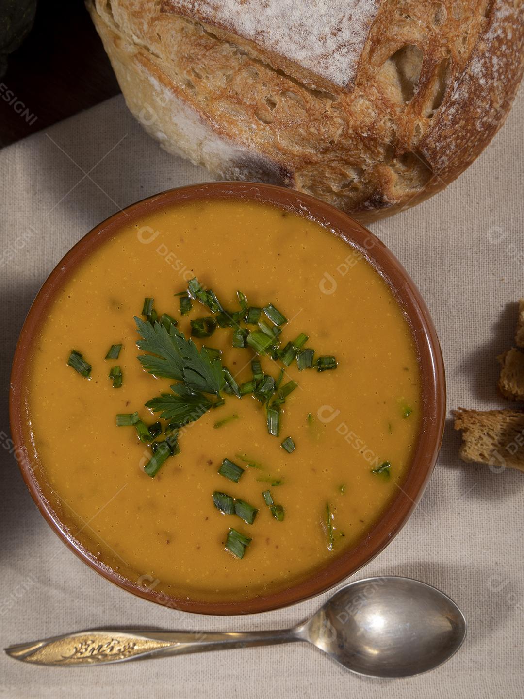 Caldo de Abóbora Imagem JPG