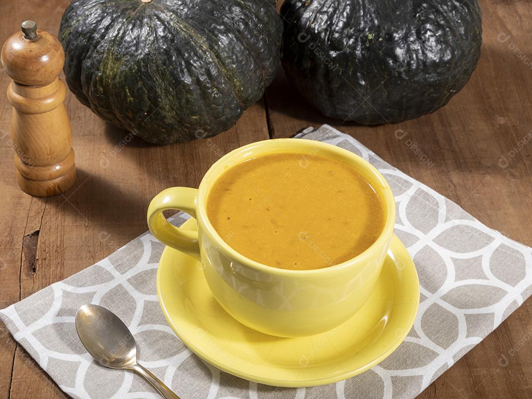 Caldo de Abóbora Imagem JPG