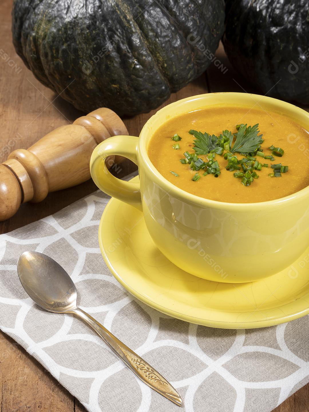 Caldo de Abóbora Imagem JPG