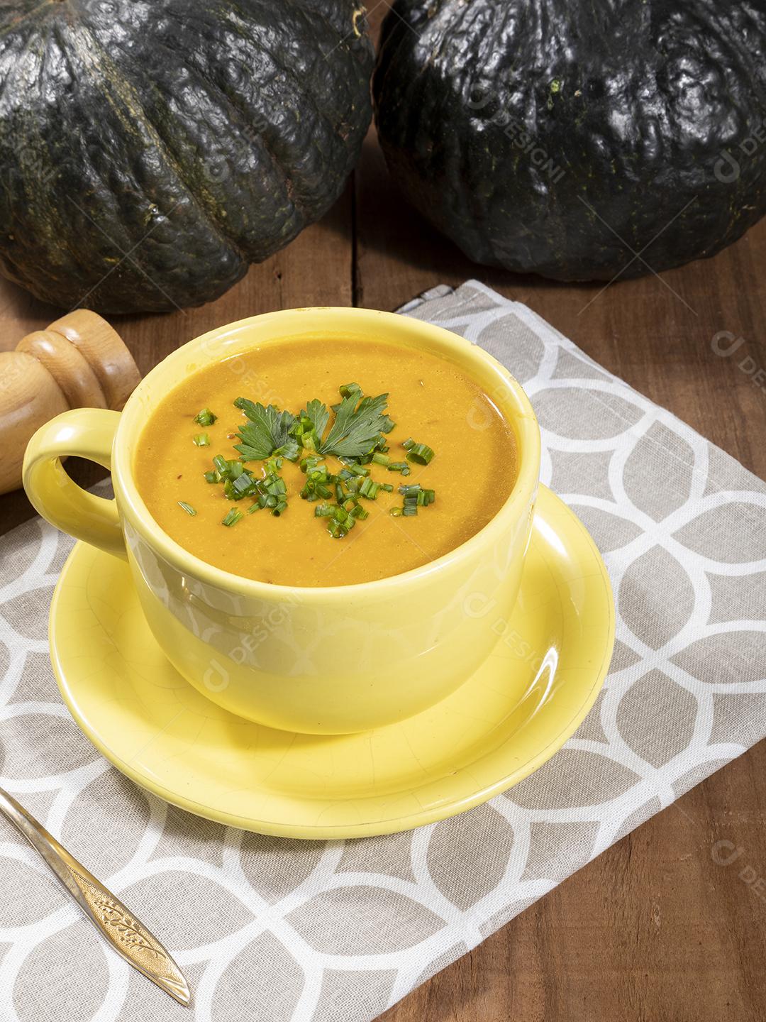 Caldo de Abóbora Imagem JPG