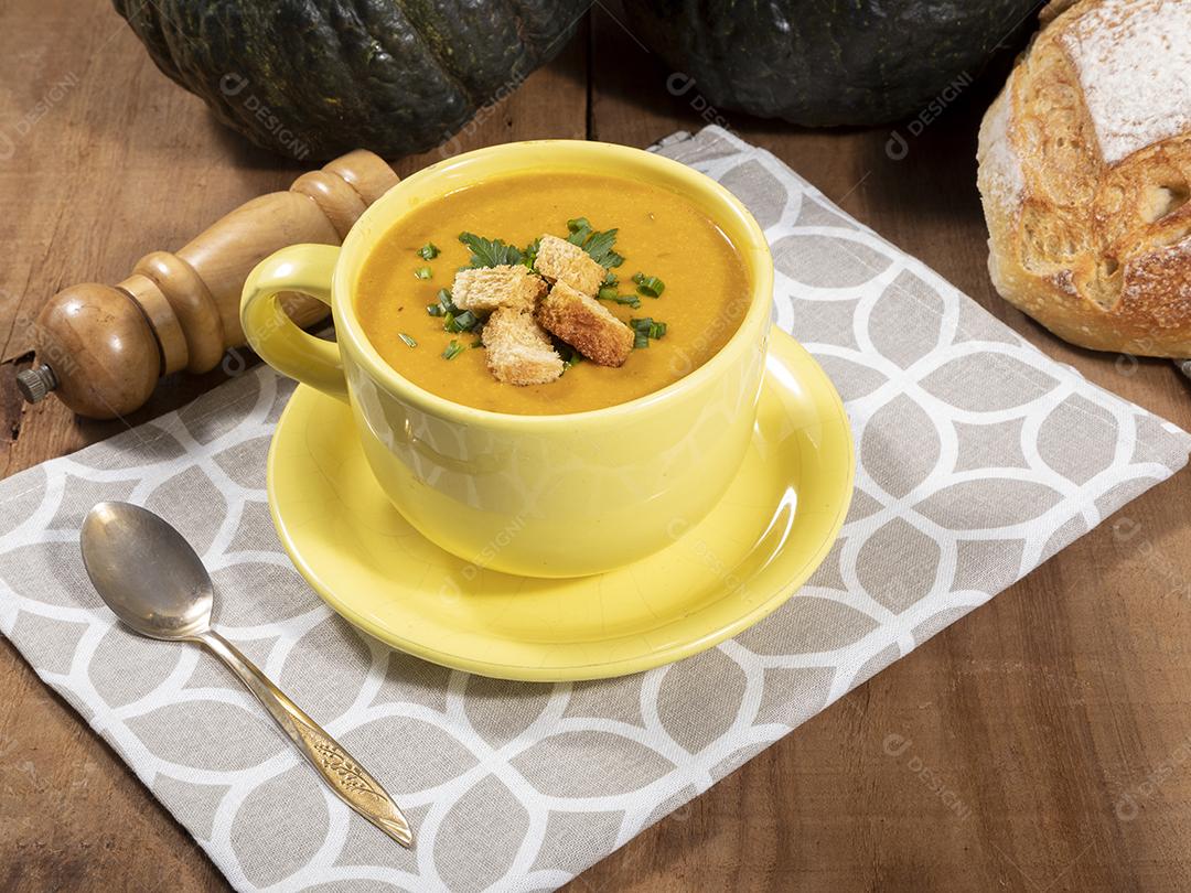 Caldo de Abóbora Imagem JPG