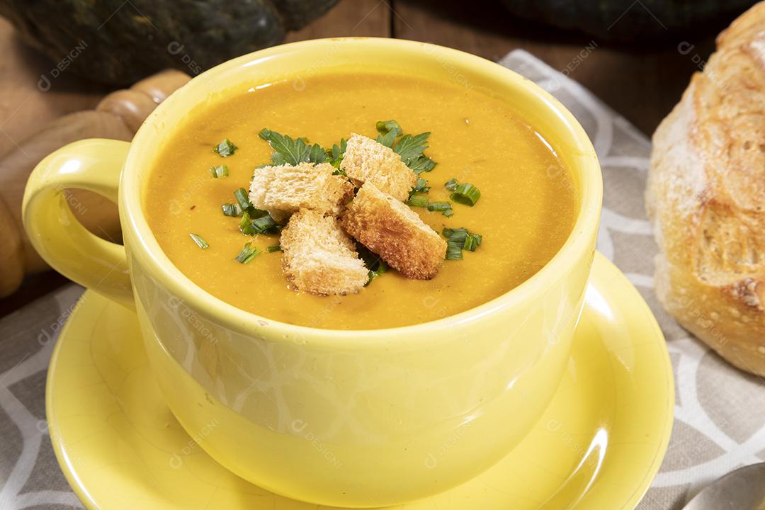 Caldo de Abóbora Imagem JPG