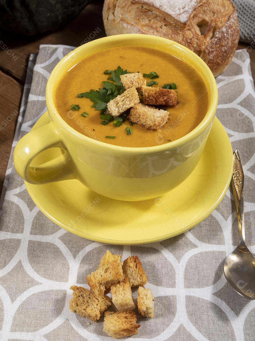 Caldo de Abóbora Imagem JPG