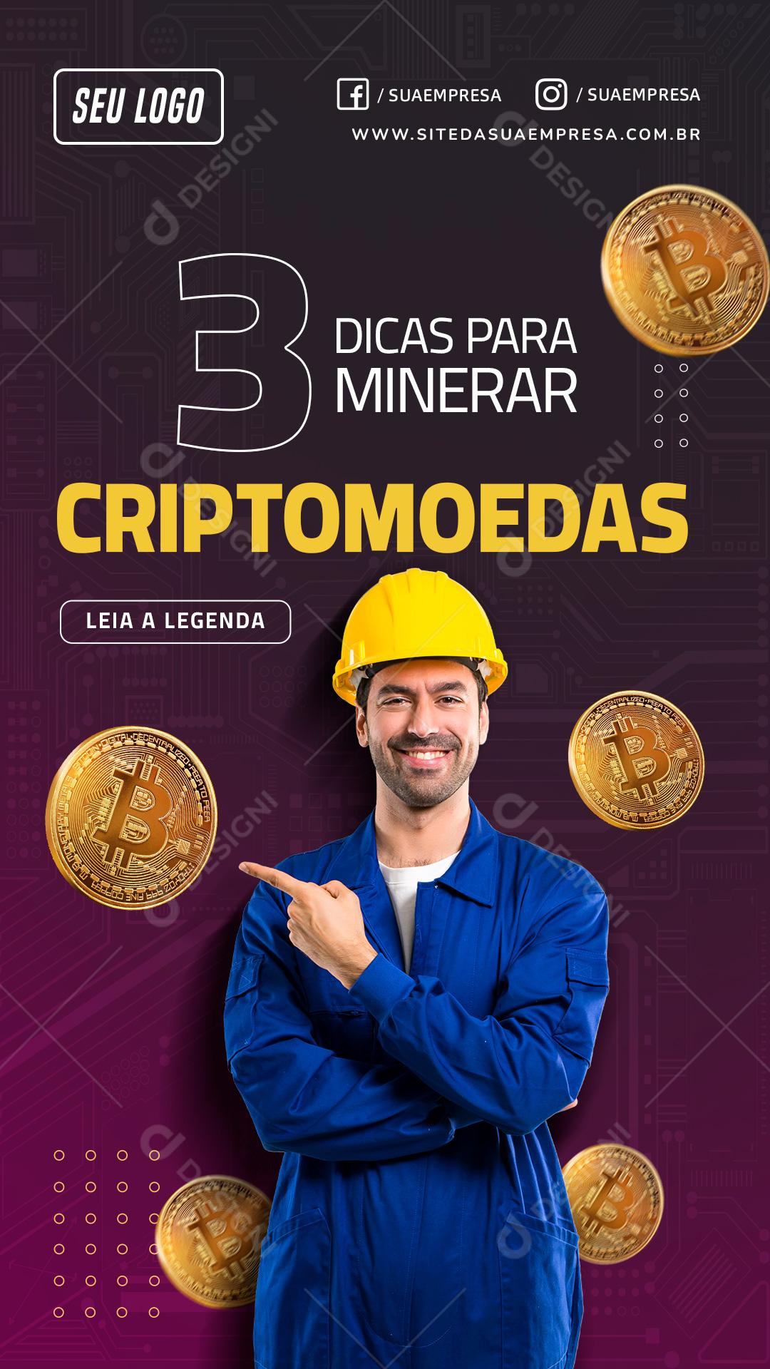 3 Tips For Cryptocurrency Social Media Editable PSD