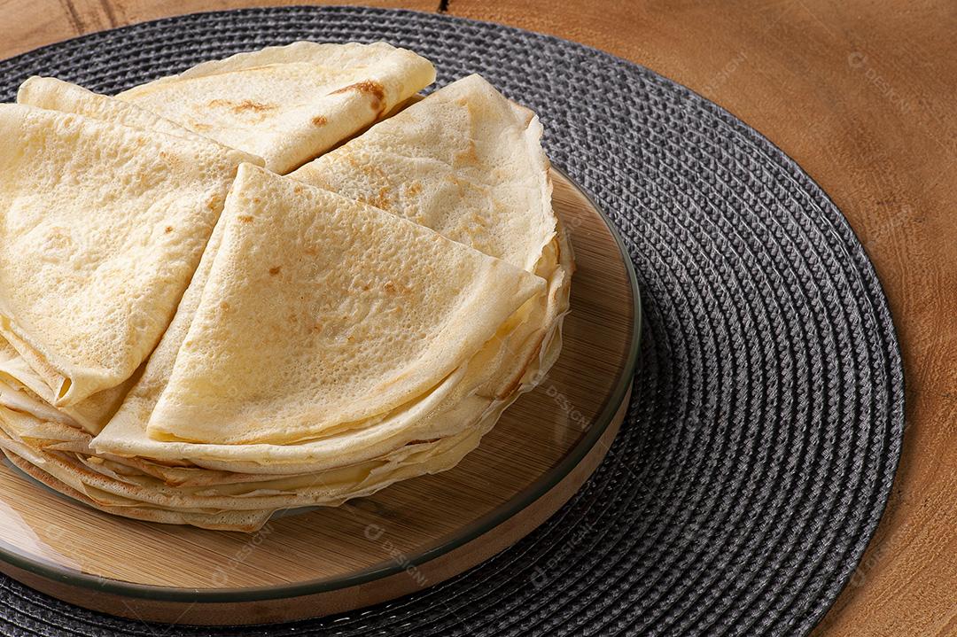 Panquecas caseiras recheadas JPG