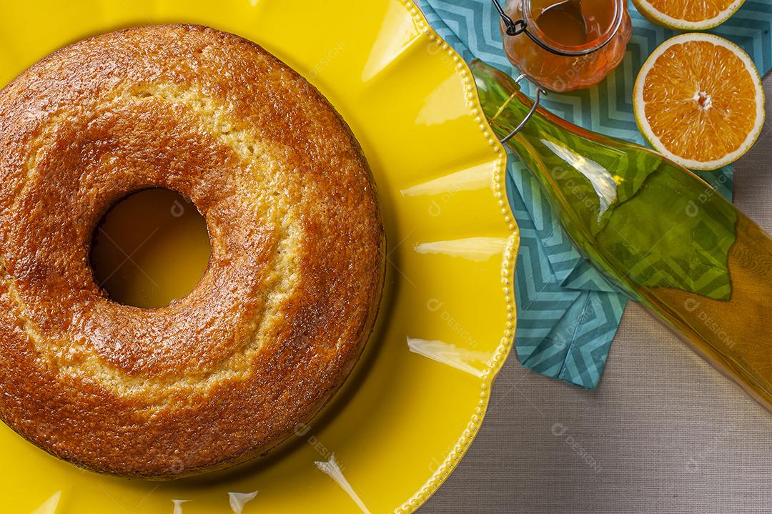 Bolo de laranja caseiro JPG