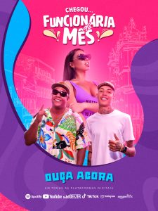 Flyer Story Show Evento Chegou Funcionária do Mês Cantores Social Media PSD Editável