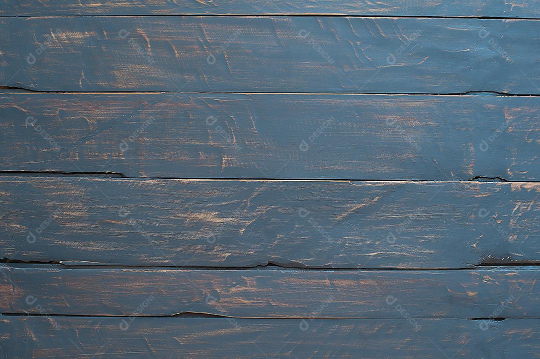Fundo de textura de madeira, tábuas de madeira. Cor azul JPG