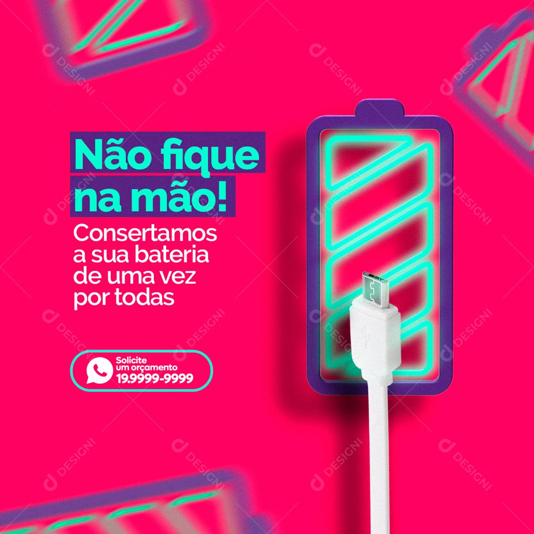 Assistência Técnica Não fique na mão PSD Editável