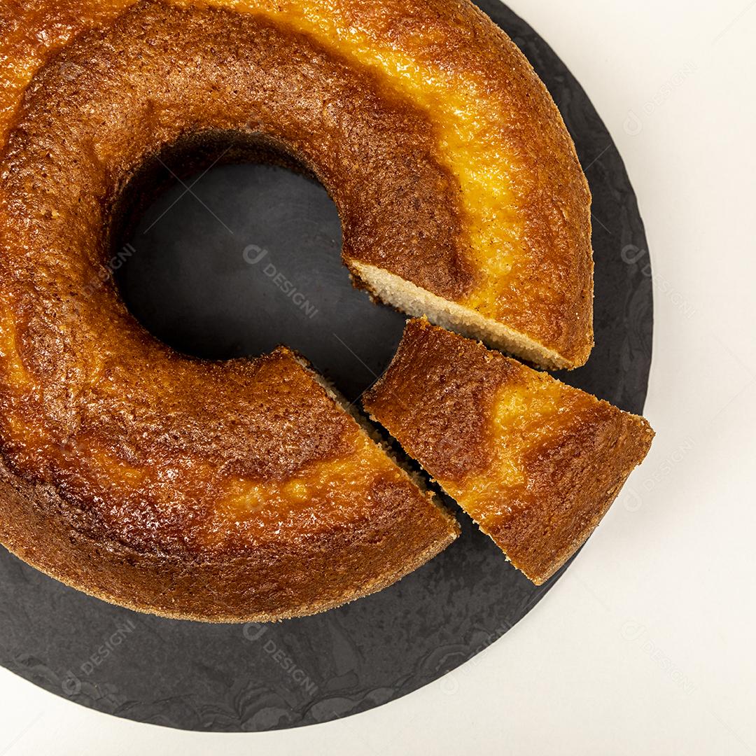 Comida Bolo de iogurte natural com canela Imagem JPG