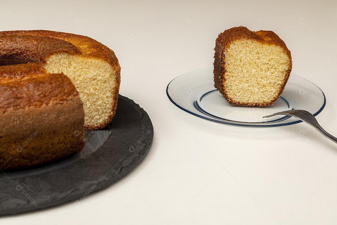 Comida Bolo de iogurte natural com canela Imagem JPG