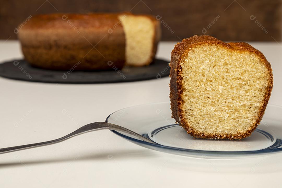 Comida Bolo de iogurte natural com canela Imagem JPG