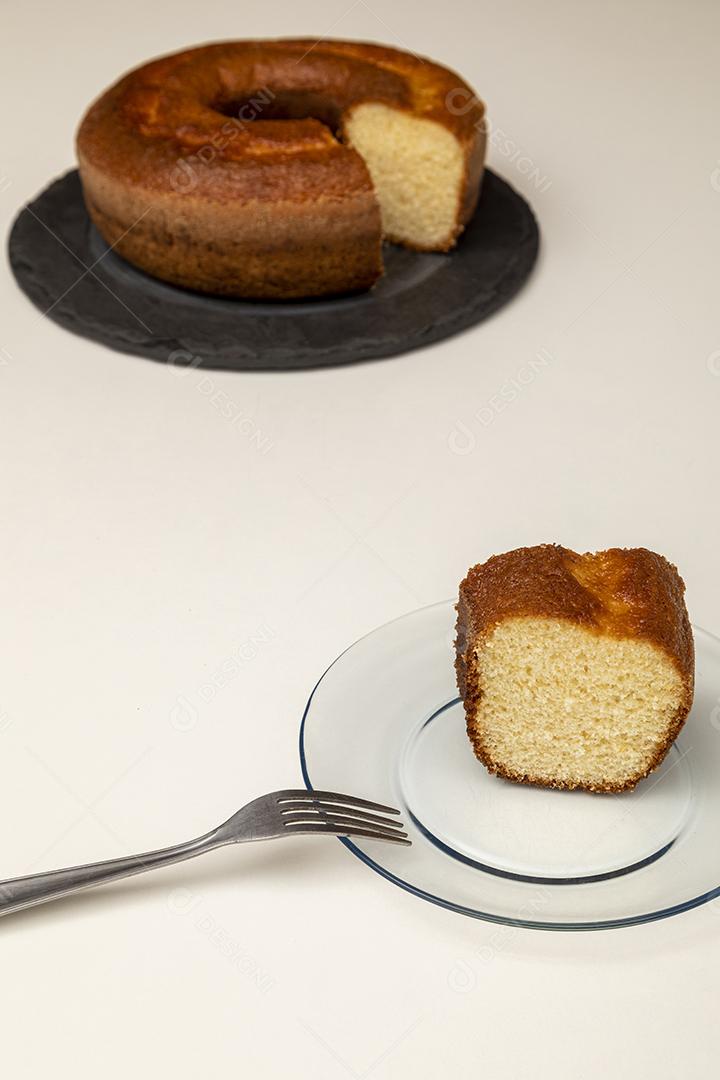 Comida Bolo de iogurte natural com canela Imagem JPG