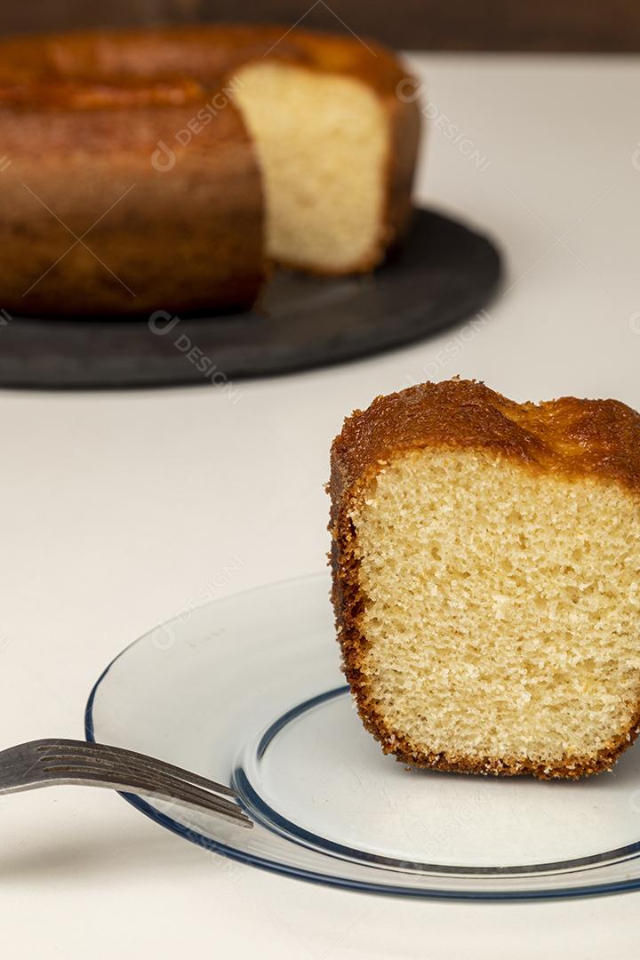 Comida Bolo de iogurte natural com canela Imagem JPG