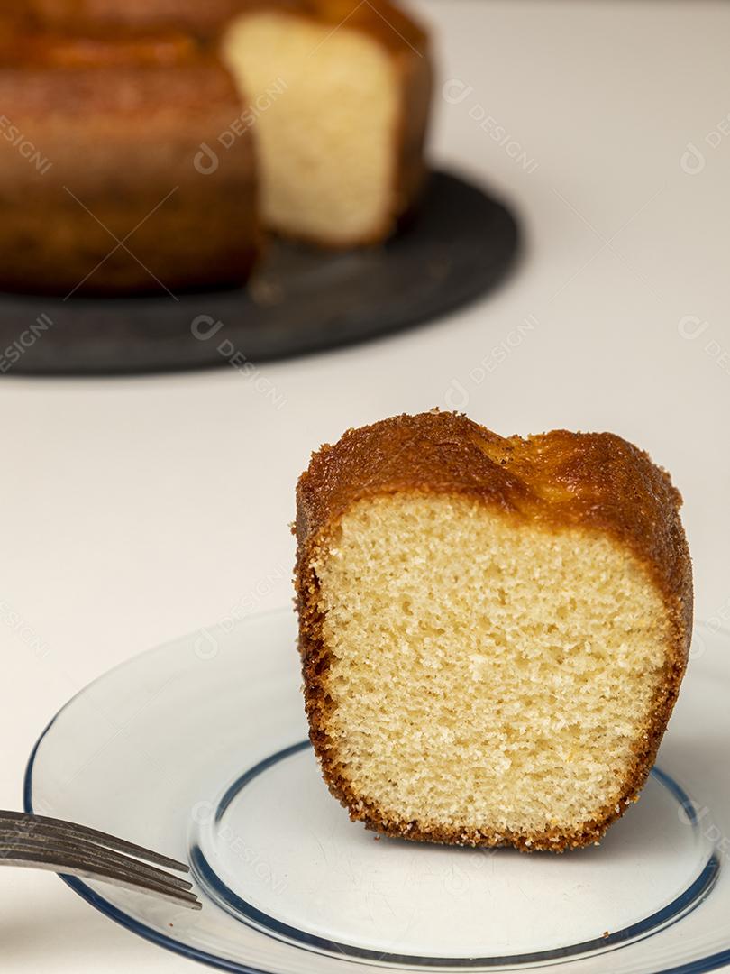 Comida Bolo de iogurte natural com canela Imagem JPG