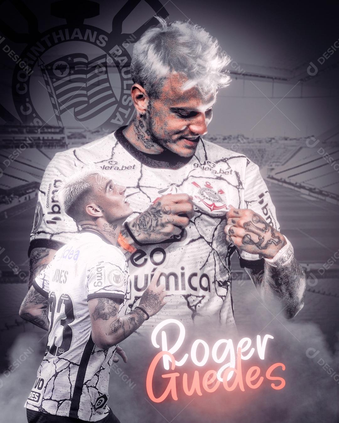 Flyer Roger Guedes Social Media PSD Editável