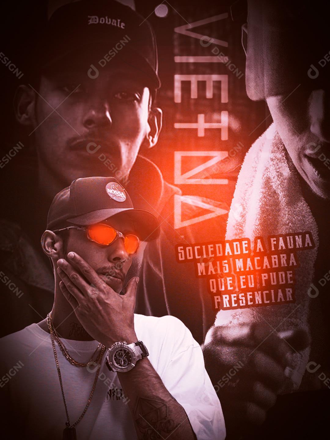 Flyer Vietna Show Festas Social Media PSD Editável