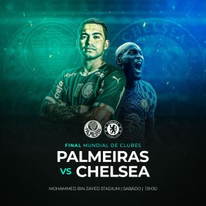 Flyer Futebol Palmeiras Vs Chelsea Social Media PSD Editável