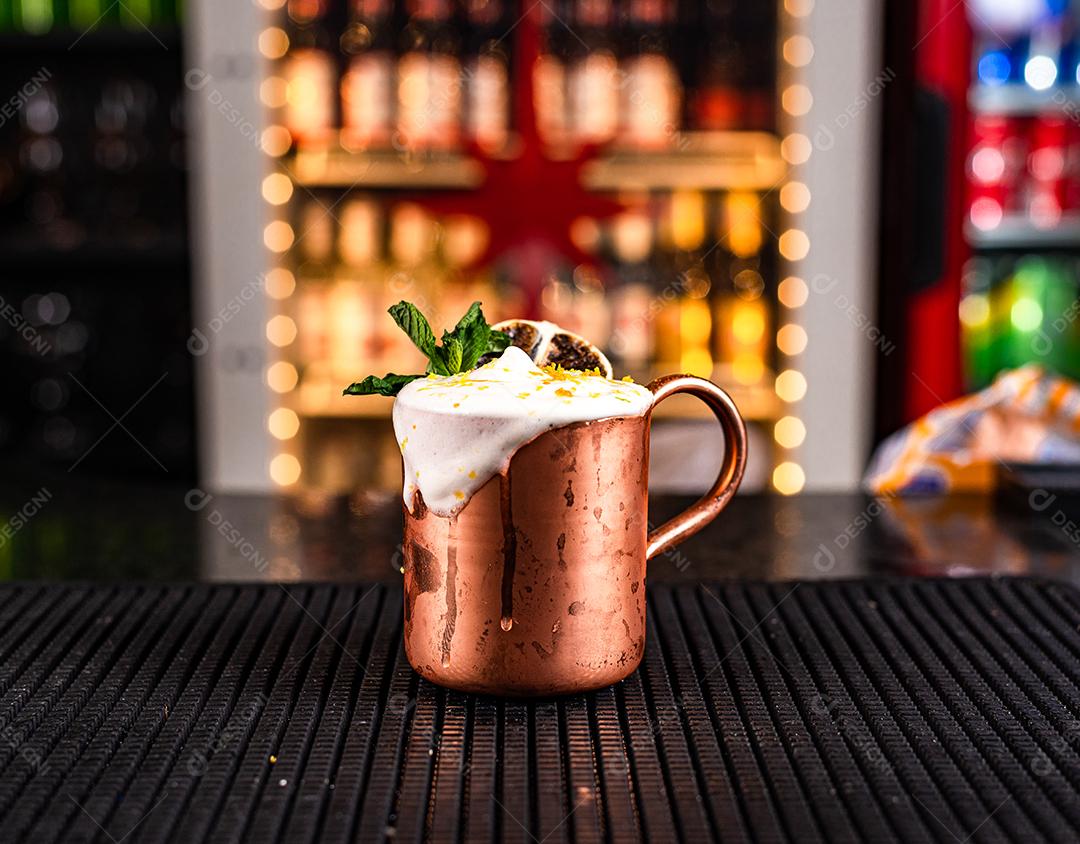 Chocolate quente caseiro