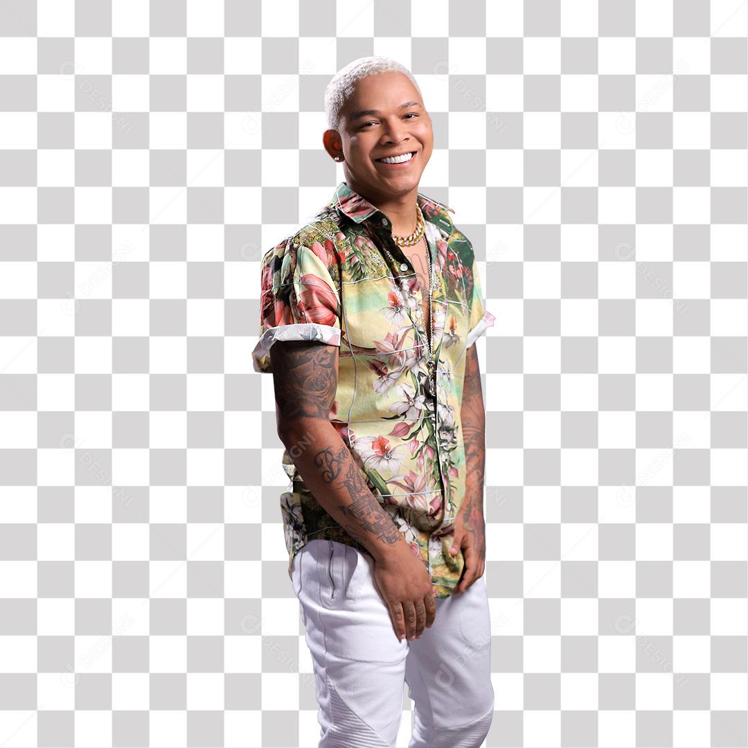 Cantor Aldair Playboy PNG Transparente