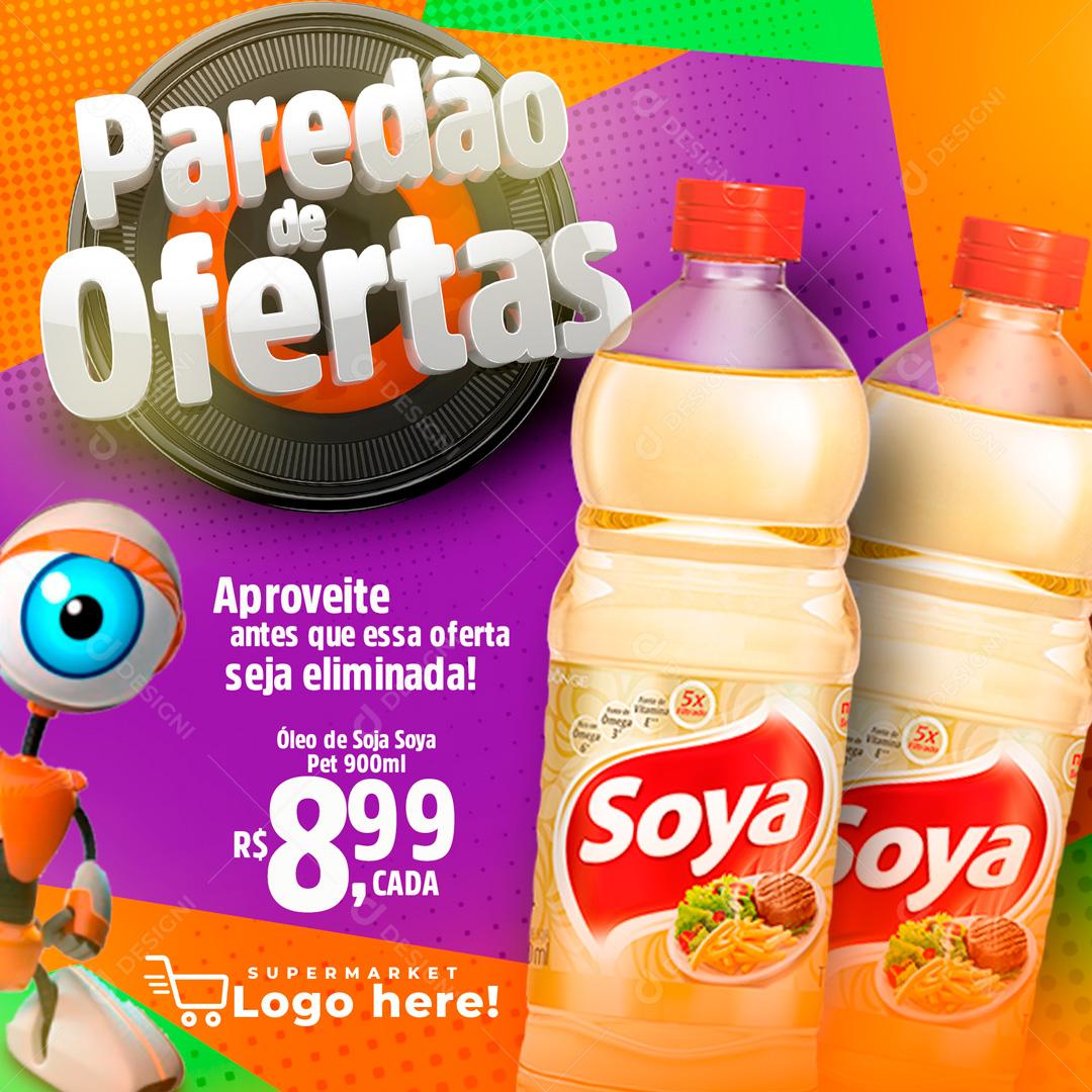 Paredão De Ofertas Aproveite Promoção Social Media PSD Editável