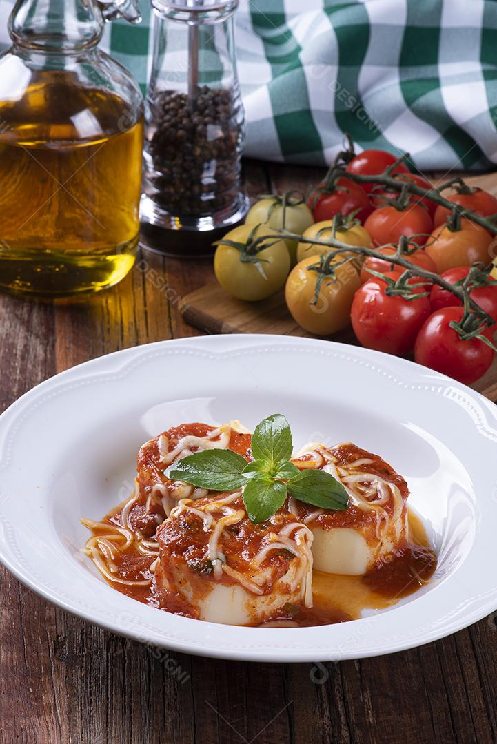 Rondelli, um prato tradicional de massas da culinária italiana JPG