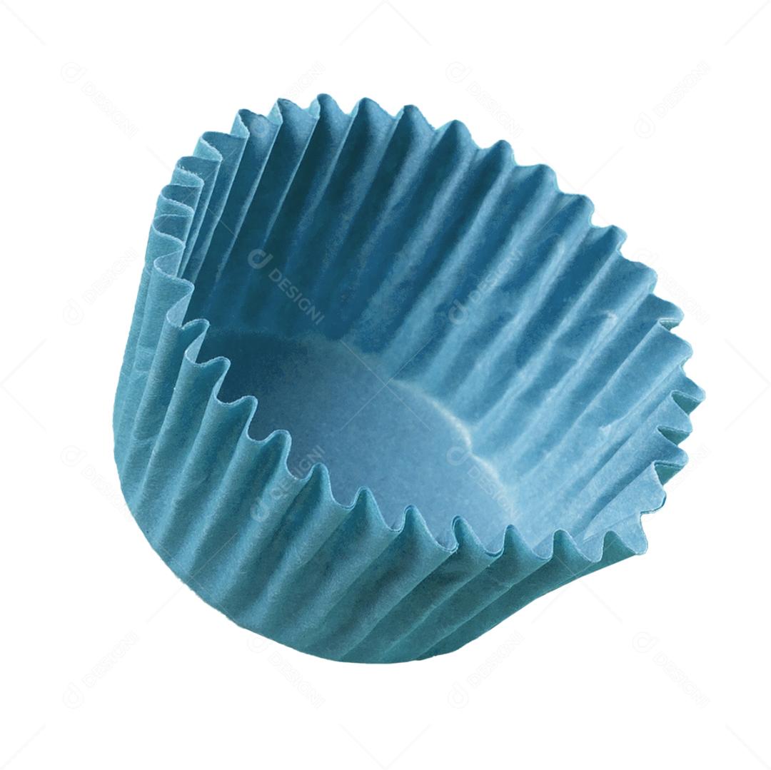 Molde de Brigadeiro no fundo azul