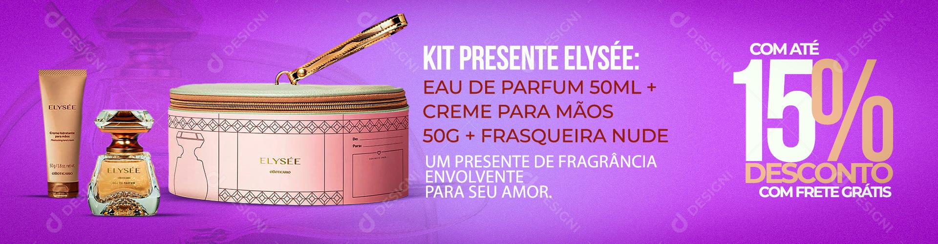 Kit Presente Descontos Em Presentes Social Media PSD Editável