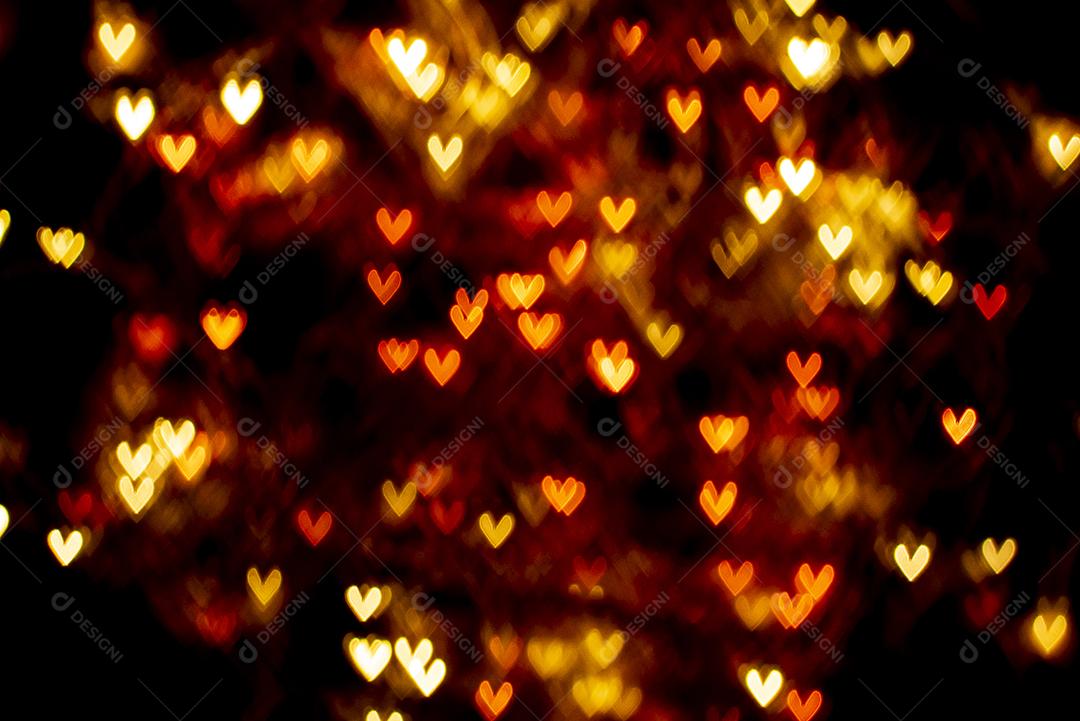 Corações desfocados JPG