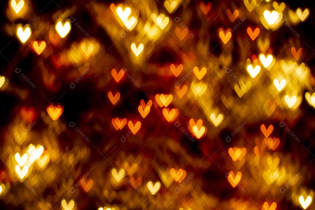 Corações desfocados JPG