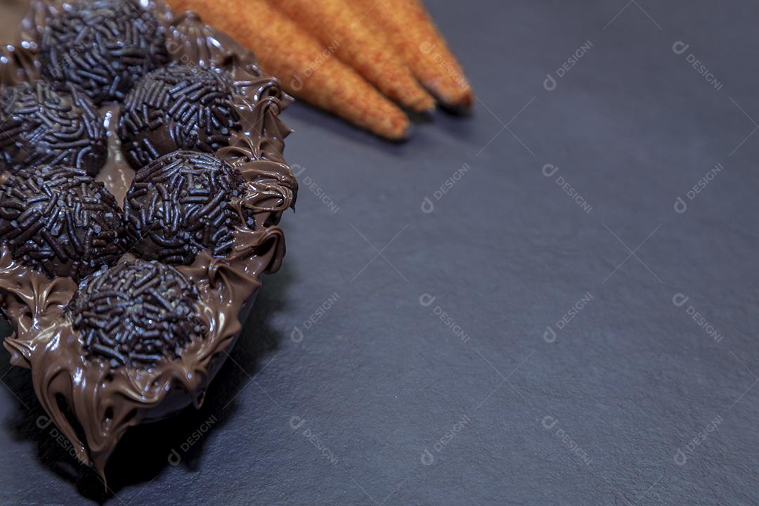 Ovos de páscoa de chocolate Imagem JPG