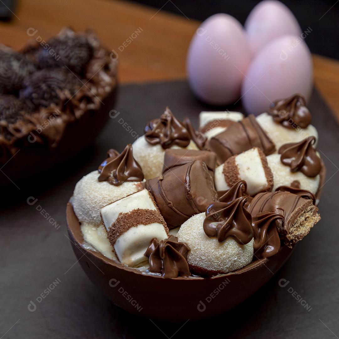 Stuffed Spoon Egg Image JPG