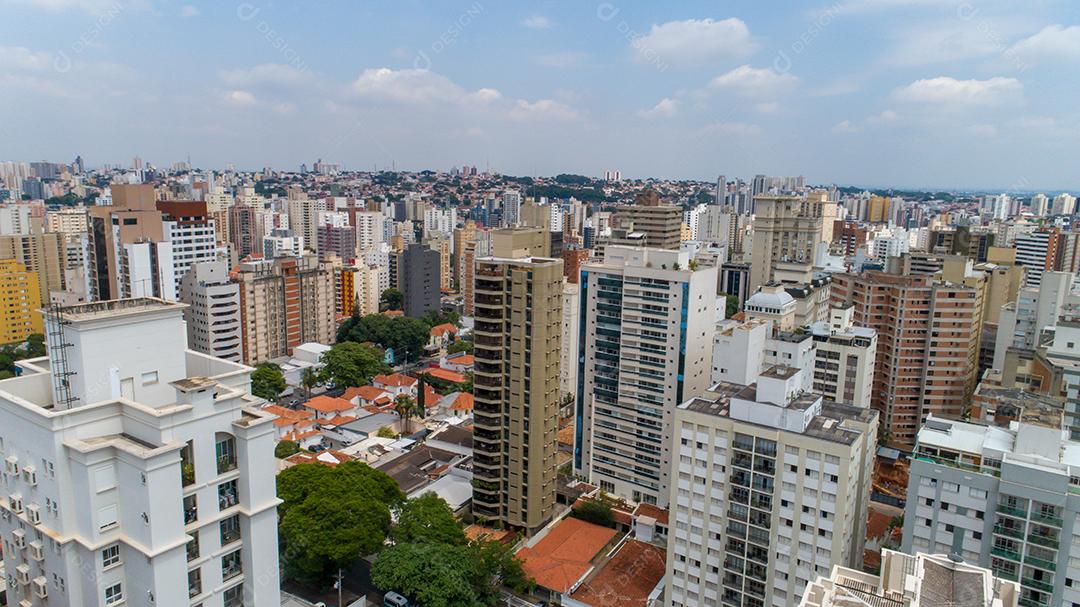 Lagoa do Taquaral em Campinas, vista de cima, parque de Portugal, São Paulo, Brasil JPG