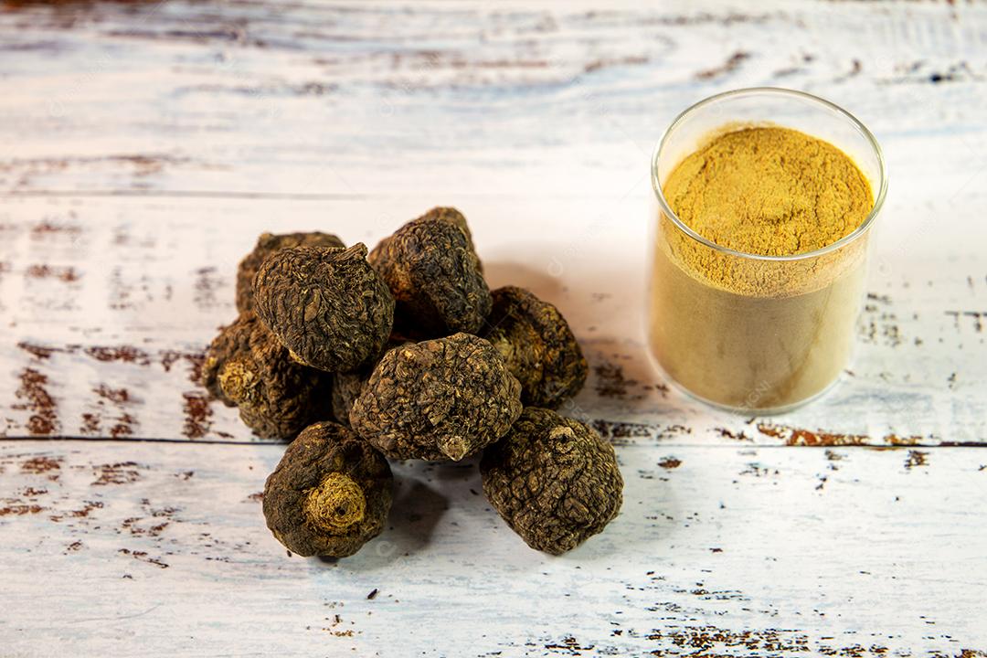 Açafrão em pó. Temperos JPG