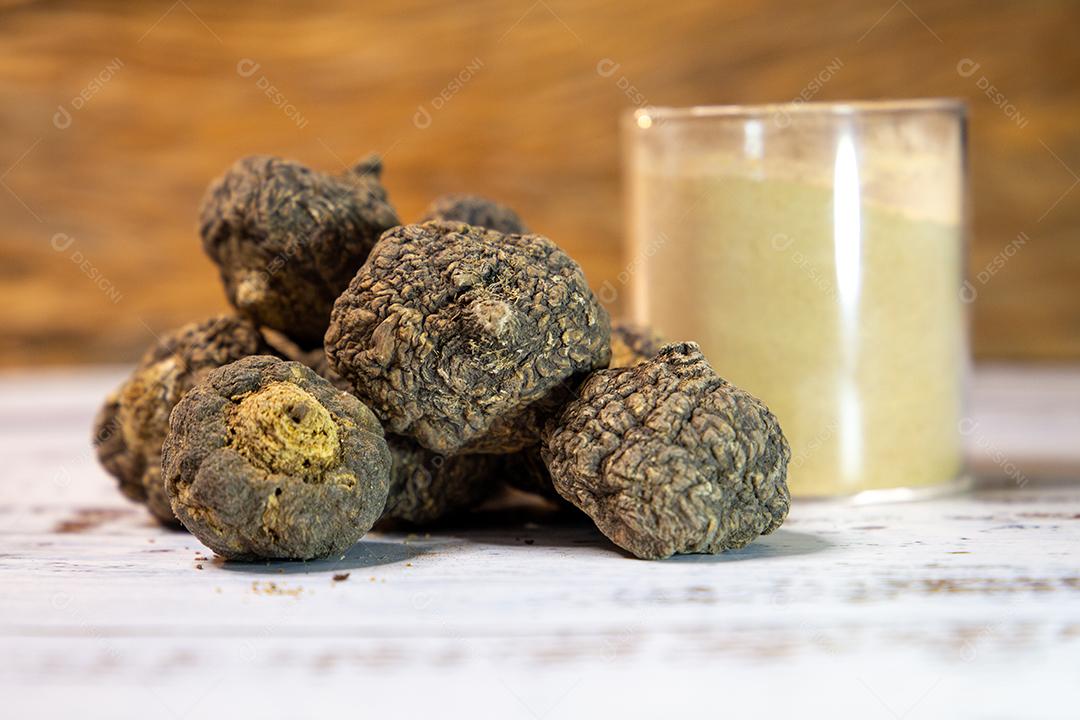 Açafrão em pó. Temperos JPG