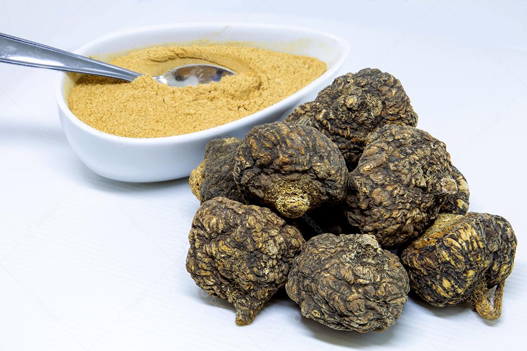 Açafrão em pó. Temperos JPG