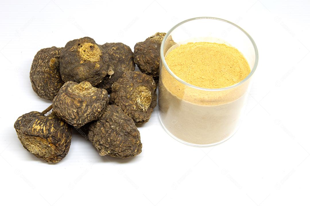 Açafrão em pó. Temperos JPG