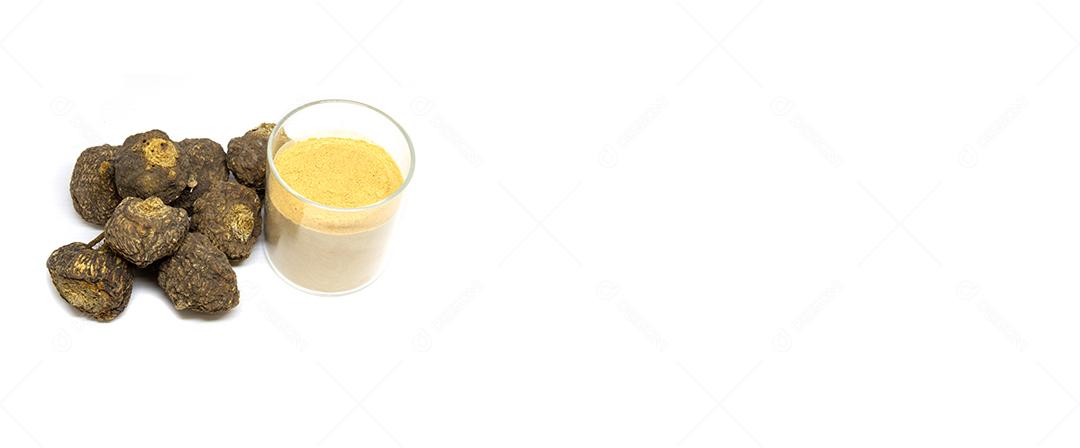 Açafrão em pó. Temperos JPG