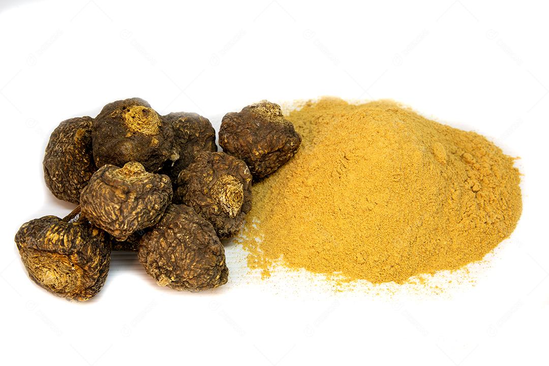 Açafrão em pó. Temperos e chás JPG