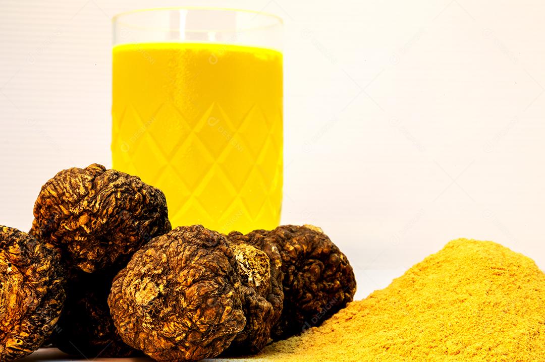 Açafrão em pó. Temperos e chás JPG