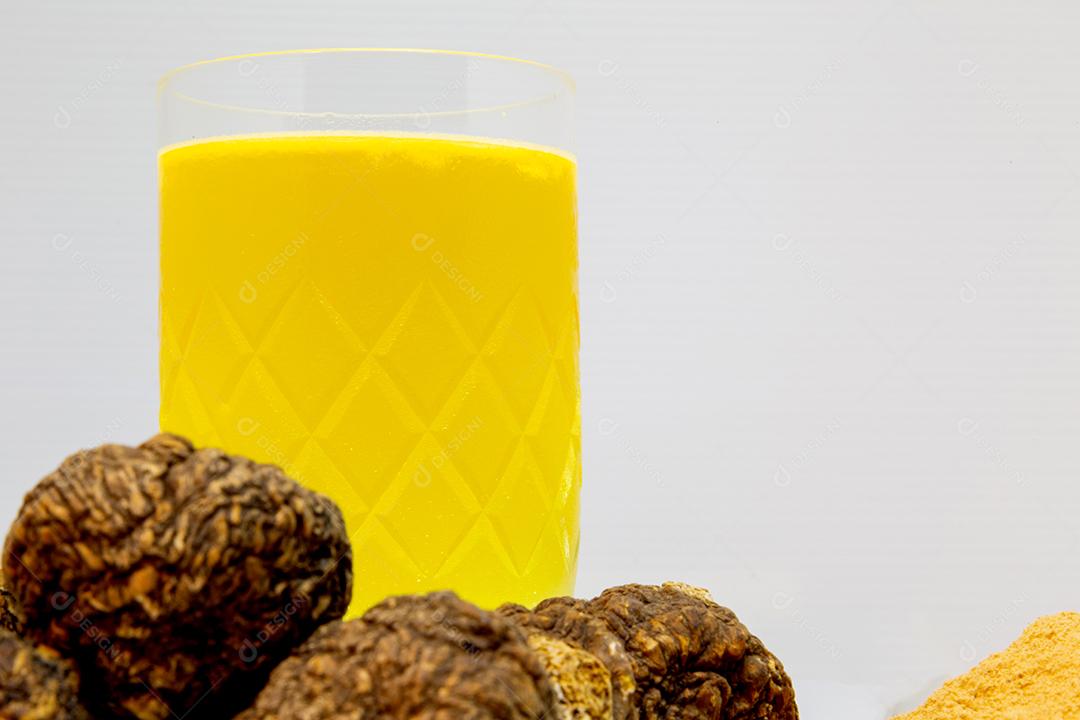 Açafrão em pó. Temperos e chás JPG