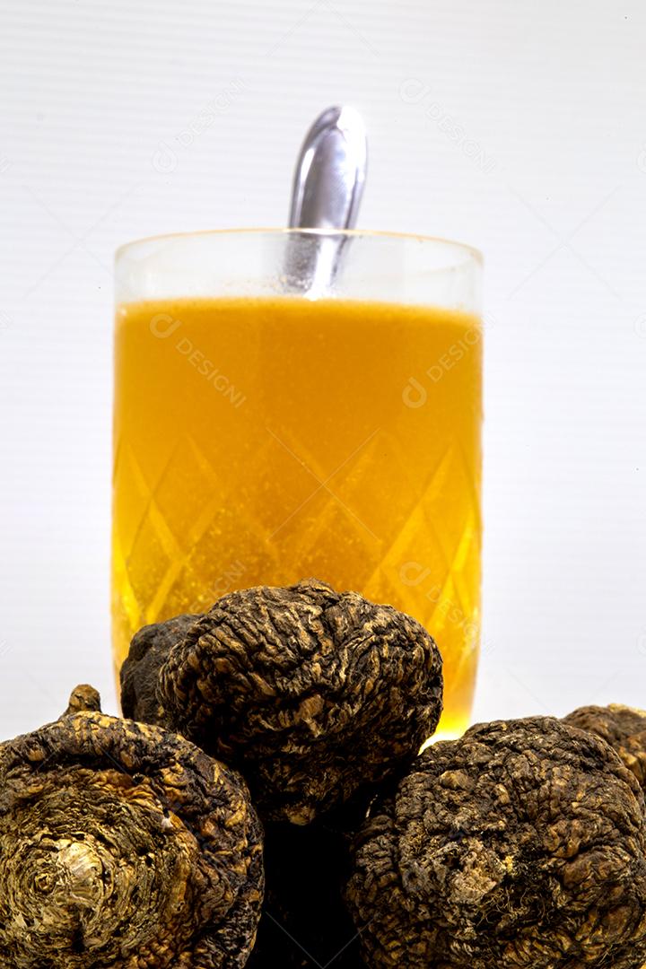 Receita de Pakora Vegetal Vegano Crocante com chá JPG