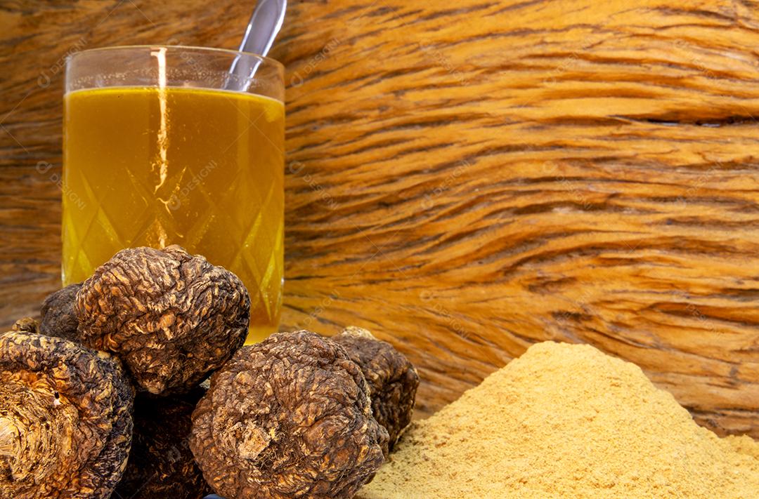 Receita de Pakora Vegetal Vegano Crocante com chá JPG