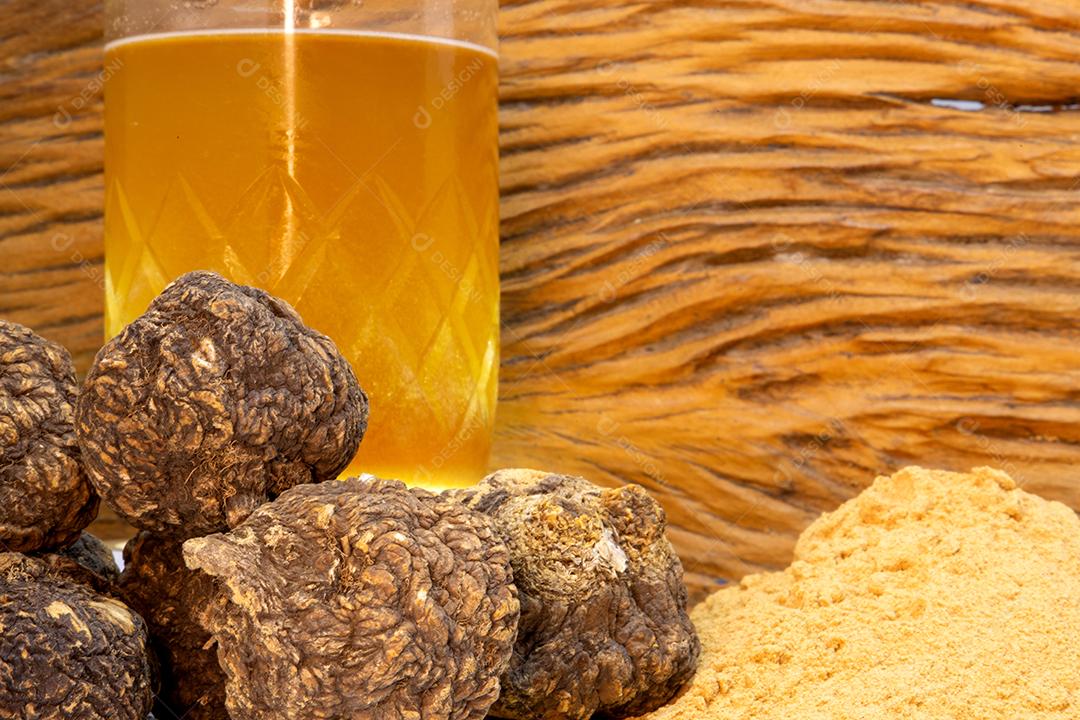 Receita de Pakora Vegetal Vegano Crocante com chá JPG