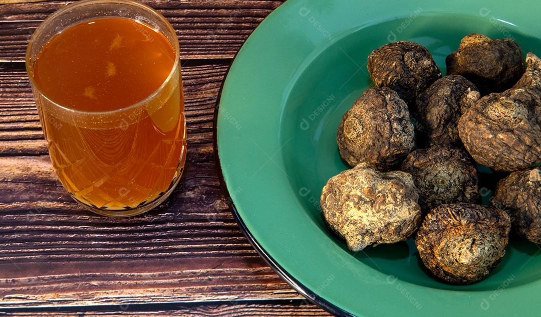 Receita de Pakora Vegetal Vegano Crocante com chá JPG